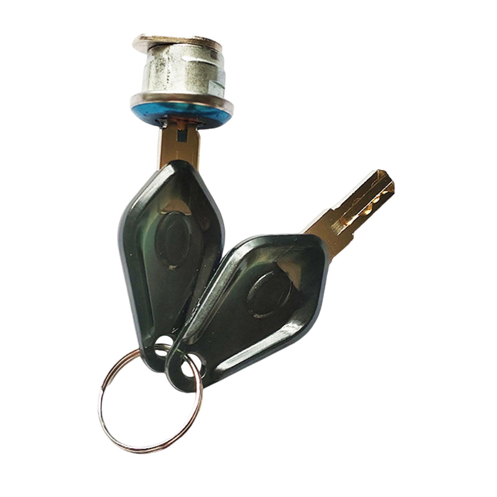 Lockbox Key Secure - Keyed Motorbike Rear Trunk Lock Metal