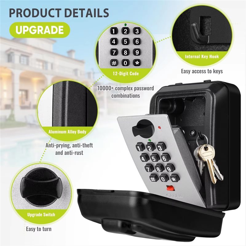 DIGIT-Waterproof Lock Box Keys - đánh giá và giá Lockbox Key Secure
