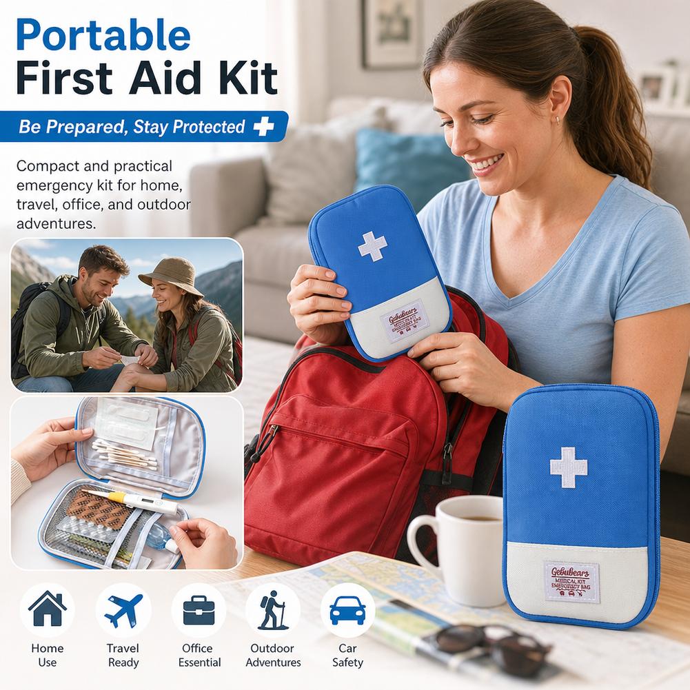 Large Capacity Portable First  - đánh giá và giá First Aid Bag Kit