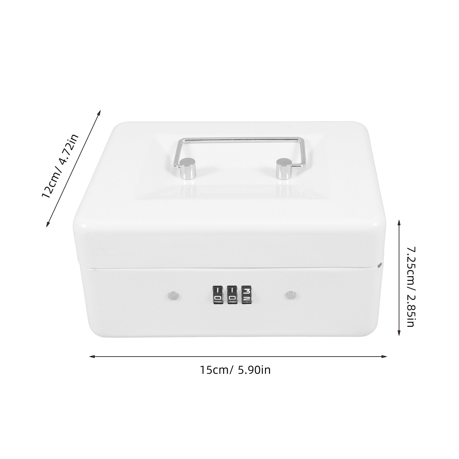 Steel Cash Box Combination Loc - đánh giá và giá Lockbox Key Secure