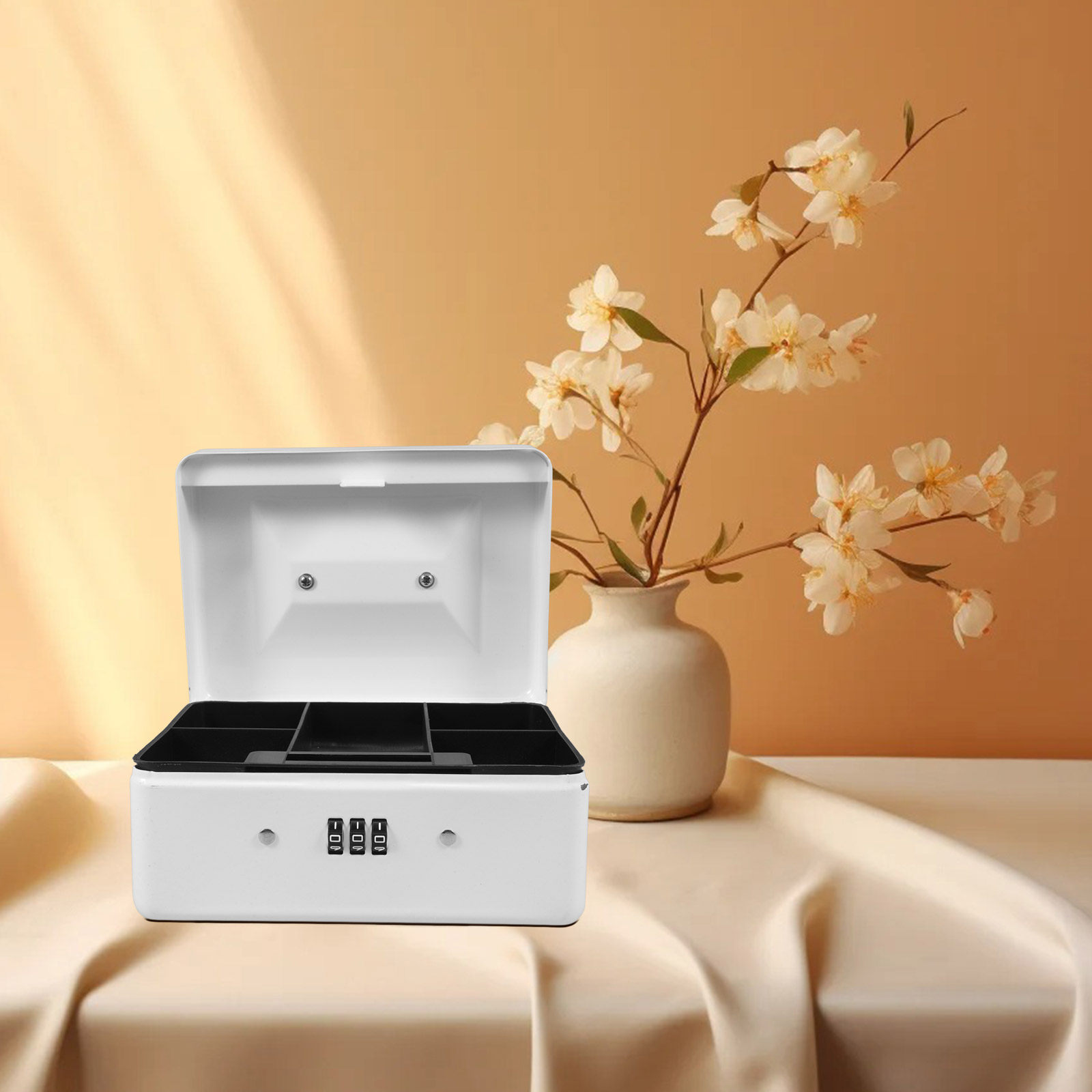 Steel Cash Box Combination Loc - đánh giá và giá Lockbox Key Secure
