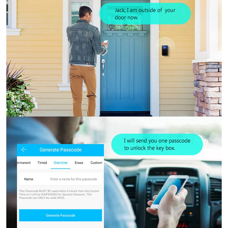 【Hot Cake】10X Smart Key Lock B - đánh giá và giá Lockbox Key Secure